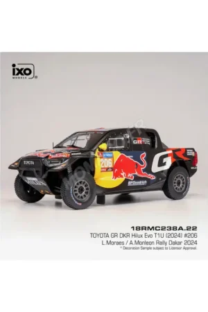 Alleen Vandaag Toyota gr dkr hilux evo t1u 206 moraes/monleon rallye dakar 2024 Miniatuur