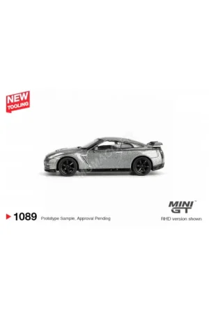 Flitsaanbieding Nissan gtr (r35) crs version 2013 gray “dark metal grey” (blister edition) (rhd) Miniatuur