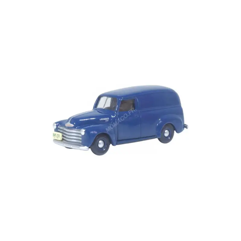 Beperkt Aanbod Chevrolet panel van 1950 mariner blue Miniatuur