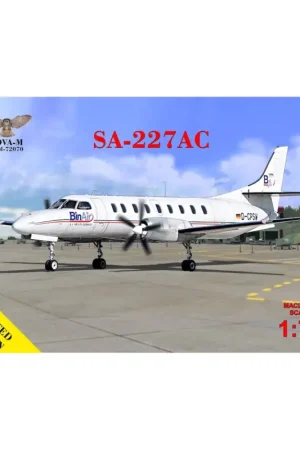 Lage Kosten SA-227AC Regional airlinerSet includes:NEW MOLDS ( Stretched fuselage and diff engines in comparison to SA-226)180 parts on 8 sp