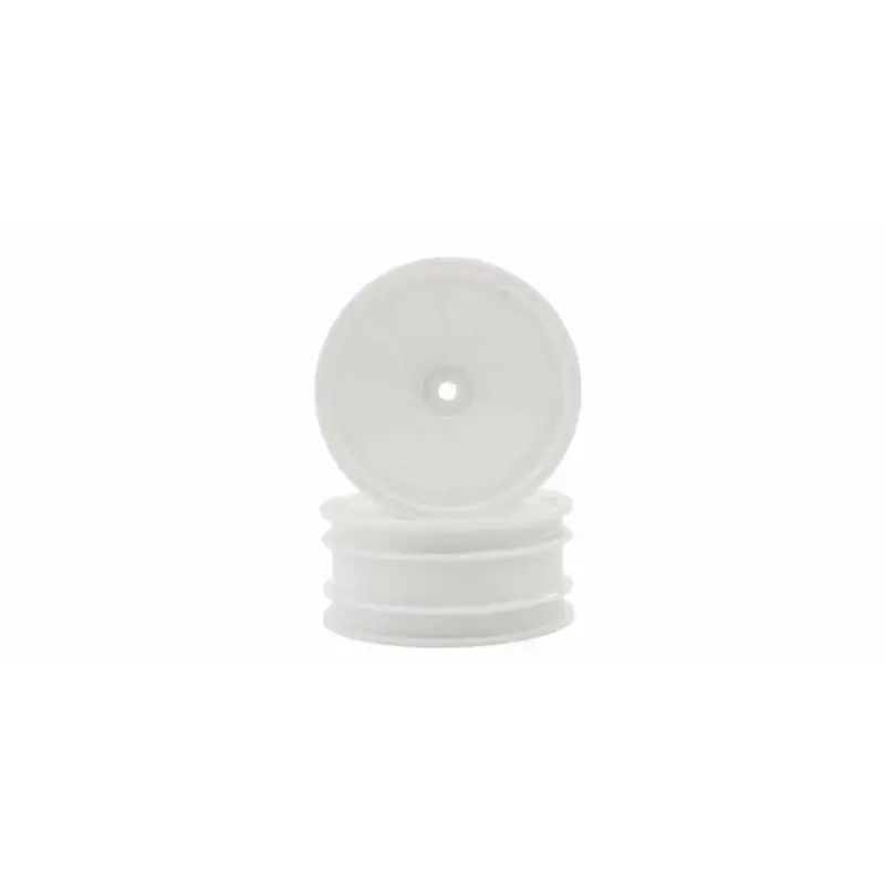 Dagaanbieding White 2.2-inch Front Dish Rims (2) Kyosho Optima Series