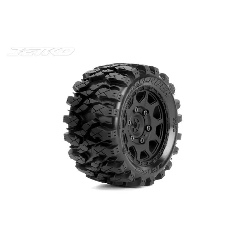 Beperkte Voorraad Jetko EX ST Defender tires rim 2.8 Hex 12-14-17mm (2)