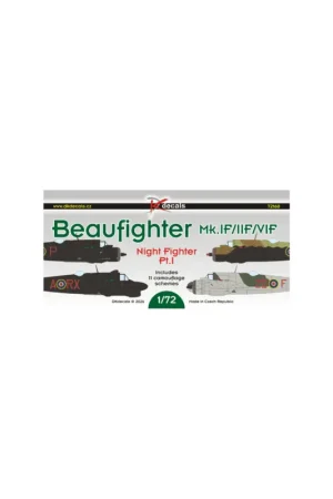 Express Levering Bristol Beaufighter NF Pt.11. Beaufighter Mk.IF, X7842, W/O K. Richter, No.68 Sq. RAF2. Beaufighter Mk.IF, V8284, S/L 'Bob' Brah