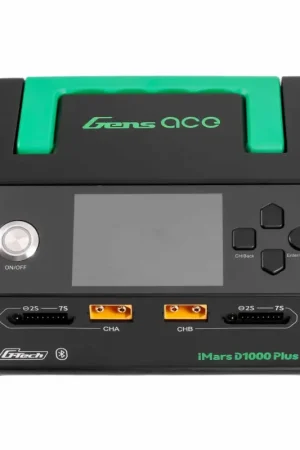 Bestel Nu GensAce iMars D1000 PLUS Smart Dual Channel AC 1000W Charger (UK)