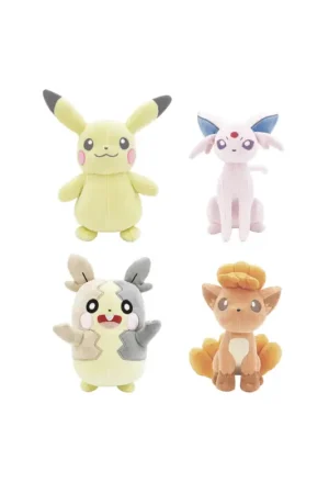 Alleen Vandaag Pokemon Select Pastel Plush 20cm 30Th Anniversary Asst 6pcs