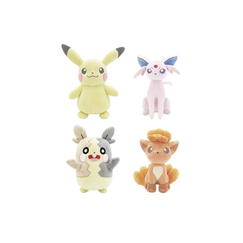 Alleen Vandaag Pokemon Select Pastel Plush 20cm 30Th Anniversary Asst 6pcs
