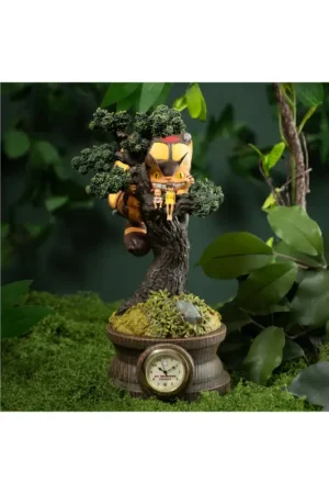 MY NEIGHBOR TOTORO - Mei, Satsuki and Catbus - Diorama Clock Gereduceerde Prijs