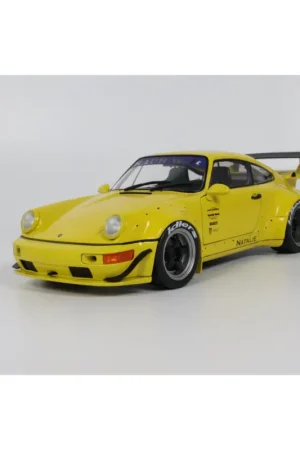 Solido 1807518 rwb bodykit natali yellow 2023 1/18 Miniatuur Gecertificeerd