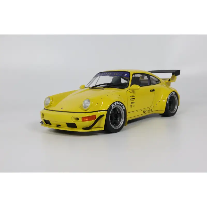 Solido 1807518 rwb bodykit natali yellow 2023 1/18 Miniatuur Gecertificeerd