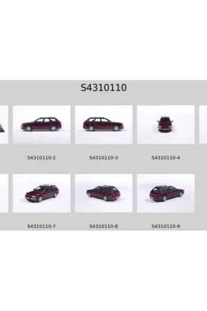 Solido 4310110 audi avant rs2 ruby red 1995 1/43 Miniatuur Bestseller