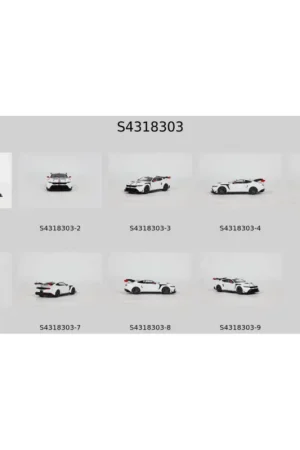Solido 4318303 ford mustang gtd frozen white 2025 1/43 Miniatuur Laatste Kans