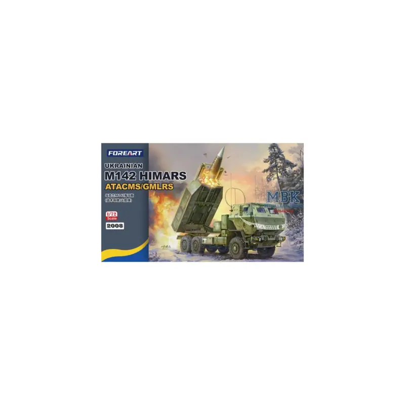 Ukrainian M142 HIMARS ATACMS/GMLRS Schaalmodel Fabrieksprijs