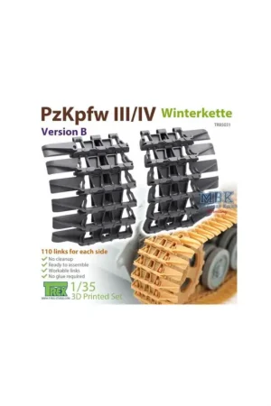 Aanbieding PzKpfw.III / IV Winterkette Version B 1:35
