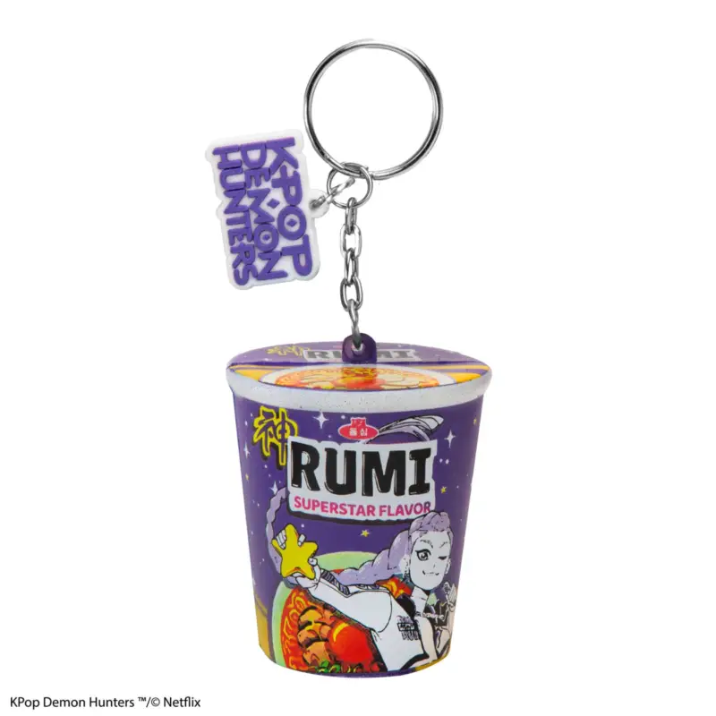 Gecertificeerd Kpop Demon Hunters Rumi Superstar Flavor Noodles Squishy Keychain