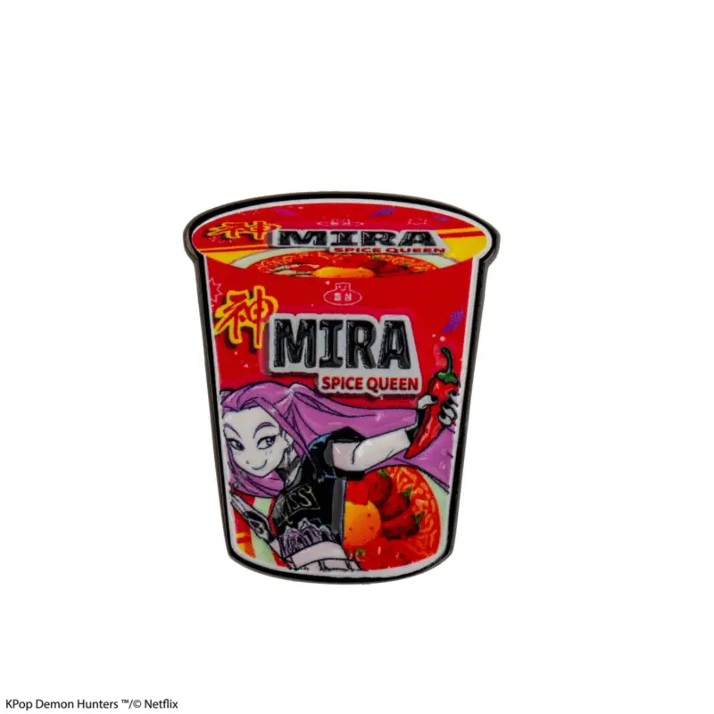 Dagaanbieding Kpop Demon Hunters Mira Spice Queen Noodles Pin