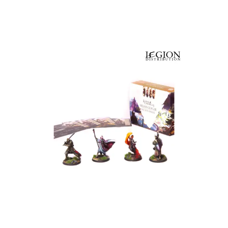 Lage Prijs Eldfall Chronicles - Helian League Faction Starter (ENG) Figuurtje