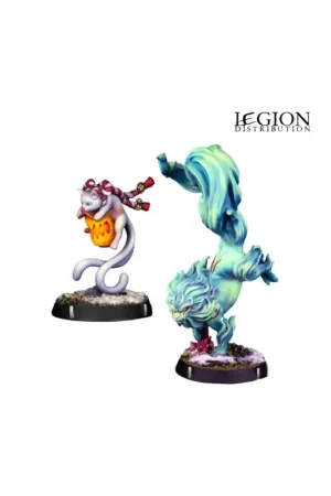 Eldfall Chronicles - Nekomata & Komainu (ENG) Figuurtje Weekendaanbieding