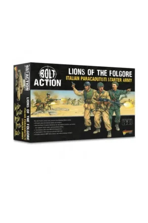 Koop Vandaag Lions of the Folgore - Italian Paracadutisti Starter Army Figuur spellet