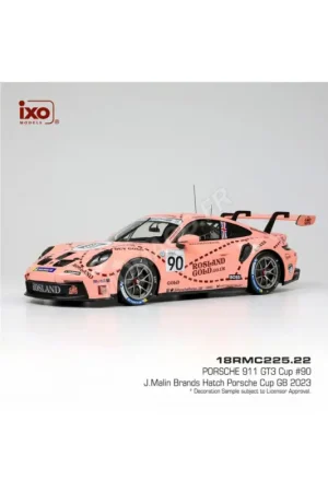 Gecertificeerd Porsche 911 gt3 cup 90 malin porsche cup brands hatch 2023 Miniatuur