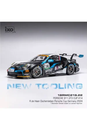 Must-Have Porsche 911 gt3 cup 14 de haan oschersleben 2024 Miniatuur
