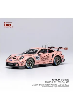 Porsche 911 gt3 cup (992) 90 malin brands hatch 2023 Miniatuur Premium