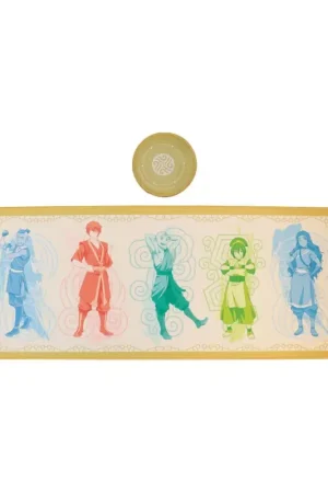 Favoriet Avatar: The Last Airbender Elements Mouse Pad & Coaster Set