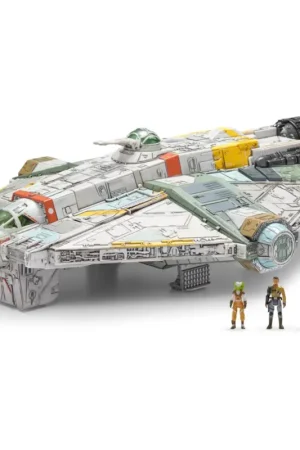 STAR WARS- Feature Vehicle (9" Vehicle & Figure) - The Ghost (Rebels) Figuurtje Laatste Versie