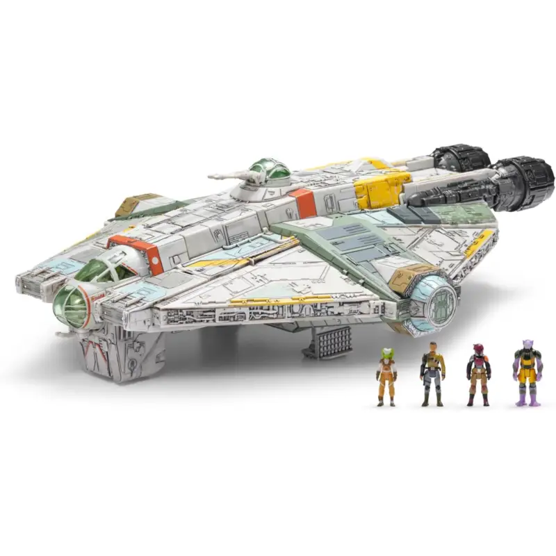 STAR WARS- Feature Vehicle (9" Vehicle & Figure) - The Ghost (Rebels) Figuurtje Laatste Versie
