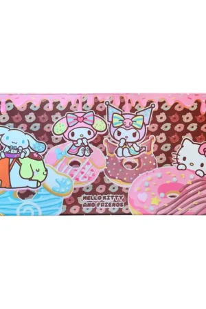 Direct Verzonden Sanrio XXL mousepad Pink Black Party Series Hello Kitty & Friends Donuts