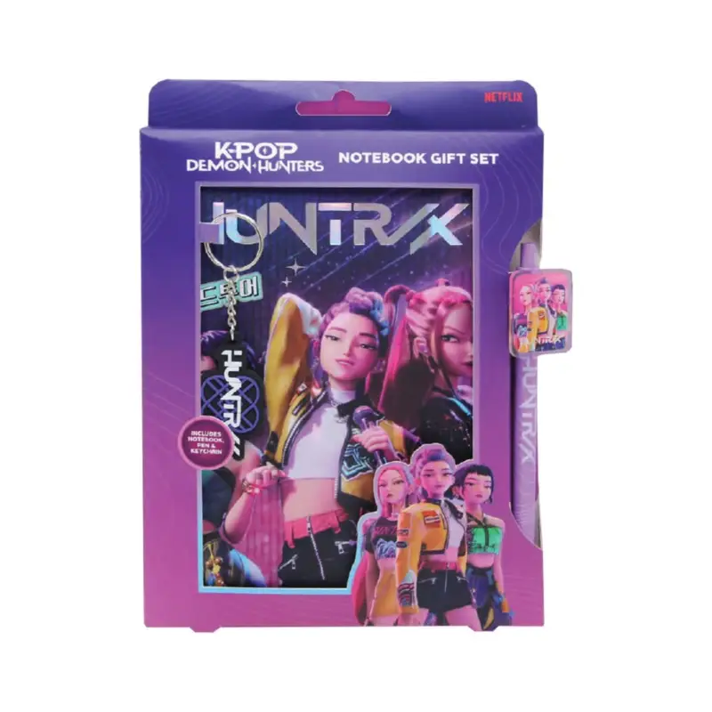 Goedkoop KPop Demon Hunters gift set notepad Huntr/x