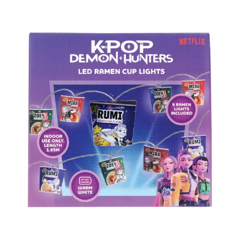 Merkproduct KPOP DEMON HUNTERS Ramen String Lights