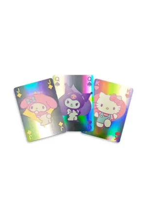 Sanrio Hello Kitty & Friends Cupcake French-suited Holographic Playing Cards Betrouwbaar