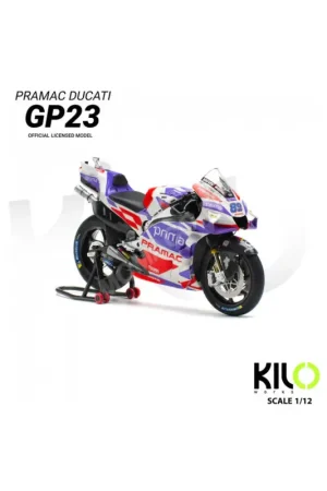 Ducati desmosedici gp23 "team prima pramac" 89 jorge martin moto gp season 2023 Miniatuur Laatste Versie