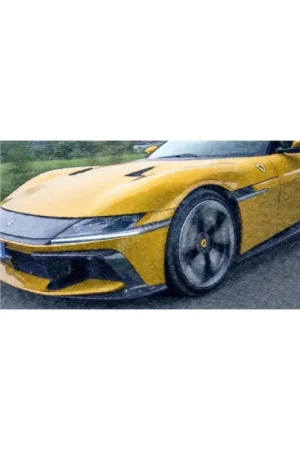 Must-Have Ferrari 12cilindri 2024 yellow “giallo modena” black interior (premium box - hardcase)
