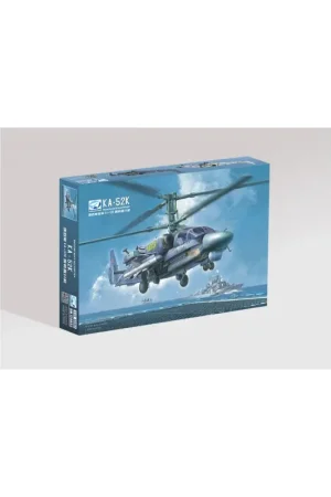 Goedkoop Kamov Ka-52k Russian Navy helicopter Schaalmodel