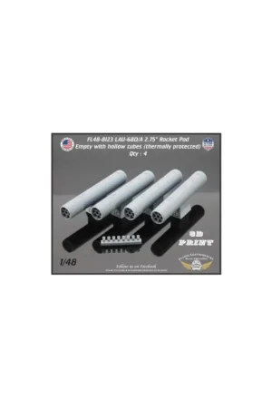 LAU-68D/A 2.75' Rocket Pod, thermally protected - Empty Flitsaanbieding
