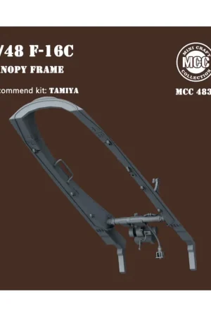 Aanbieding Canopy frame of single seat F-16 TAMIYA