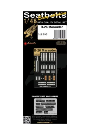 Favoriet Martin B-26B/B-26C MARAUDER - SEATBELTS (designed to be used with ICM UA UK kits)