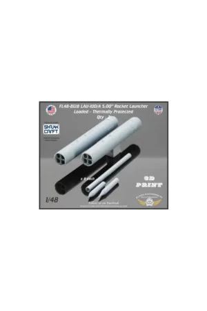 Finale Uitverkoop LAU-10D/A 5.00' Rocket Launcher, Thermally Protected - Loaded. This set includes two (2) LAU-10D/A thermally protected rocket po