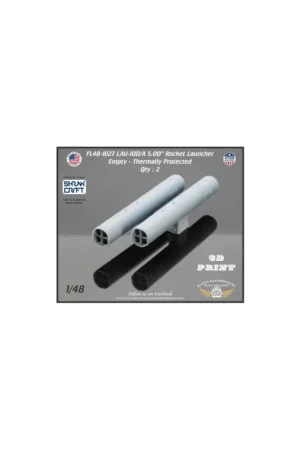 LAU-10D/A 5.00' Rocket Launcher, Thermally Protected - Empty. set includes two (2) LAU-10D/A rocket pods with Thermal Coating an Lage Prijs