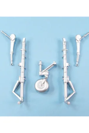Goedkoop Focke-Wulf Fw-190A-5/Fw-190A-6/Fw-190A-7/Fw-190A-8, Fw-190D-9 Landing Gear (designed to be used with Hasegawa and Hobby 2000 kit