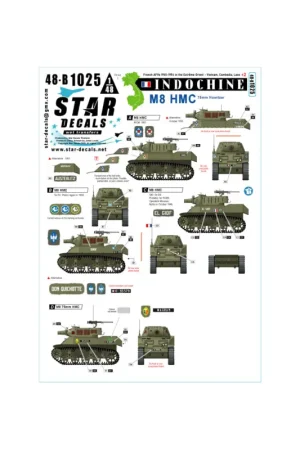 Indochine 2. French M8 75mm HMC Betrouwbaar