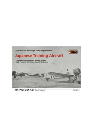 Gereduceerde Prijs Decal Japanese Training Aircraft (6x camo