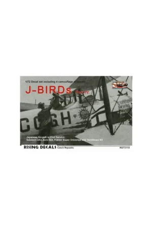Decal J-BIRDs (4x camo) Part IV Beste Prijs
