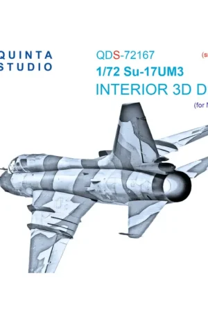Voordeelprijs Suchoi Su-17UM3 3D-Printed & coloured Interior on decal paper (designed to be used with Modelsvit kits) (small version)