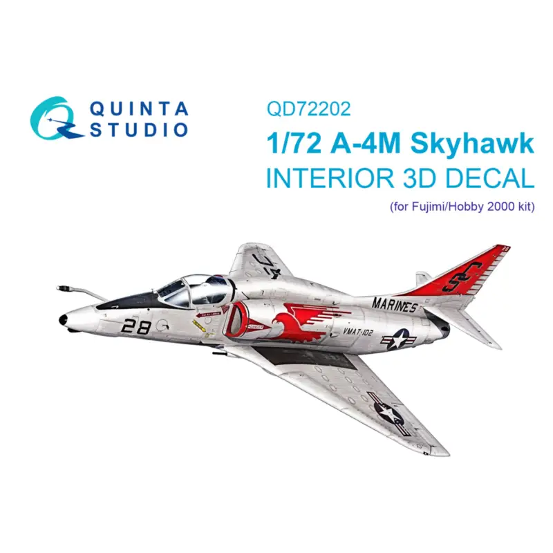 A-4M 3D-Printed & coloured Interior on decal paper (Fujimi/Hobby 2000) 3.8 7 0.0 Lage Prijs
