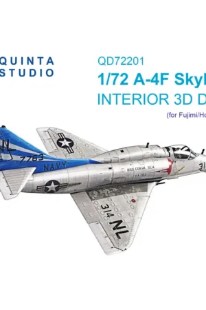 A-4F 3D-Printed & coloured Interior on decal paper (Fujimi/Hobby 2000) 3.8 7 0.0 Bestel Nu