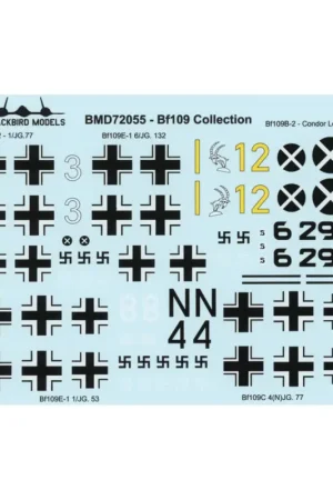 Veilige Betaling Decal Bf-109 Collection