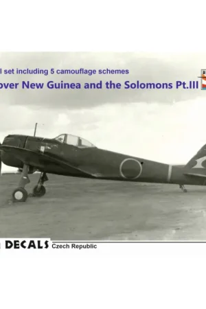 Gratis Retour “Ki-43 over New Guinea and the Solomons” Pt.IIIJapanese Army Fighter Ki-43 used by 24th, 33rd, 63rd and 59th Hiko SentaiThis dec