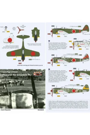 “Ki-43 over New Guinea and the Solomons” Pt.I Japanese Army Fighter Ki-43 used by 13th, 24th, 59th, 77th and 248th Hiko SentaiTh Finale Uitverkoop